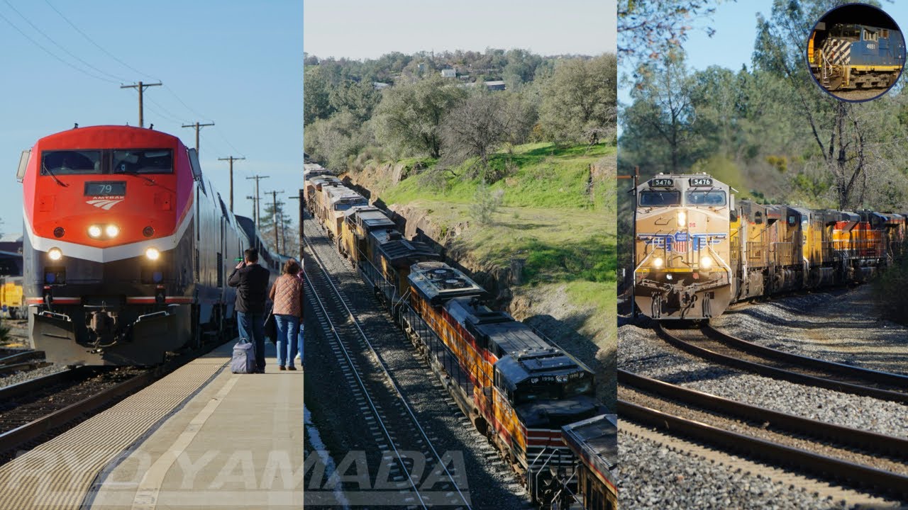 Roseville Railfanning Day 18: Donner Pass hunting and more! (A6 and UP 1996 chasing)