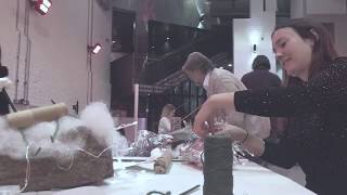 Making it - Dec 2017 - David Wheeler festive decorations - IOU style!