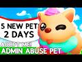 How To GET FREE ADMIN ABUSE EASTER PET In Adopt Me