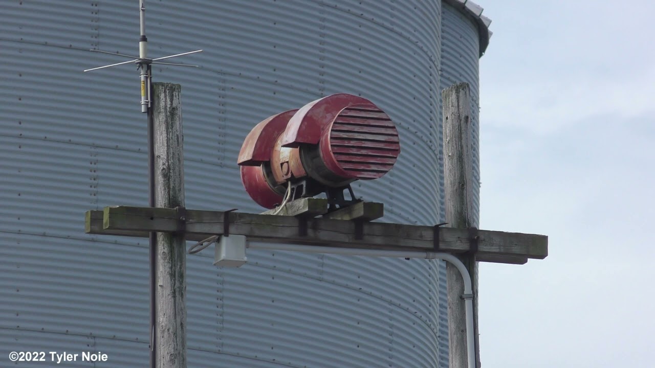 Haskins, OH 16/16 Sterling Siren Test - 9/3/22