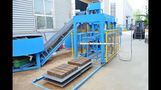 DF10-10S interlocking brick machine for making pavers