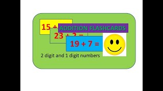 Addition Flash Cards (2-digit numbers)