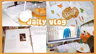 ʿ🥨ꜝꜞ ᳝ Vlog #02 : little shopings, journal, heartstopper ... 𔘓 [ENG SUB] by kim tamie 7,206 views 2 years ago 15 minutes