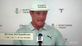 Bryson DeChambeau gives ridiculous excuses for slow play