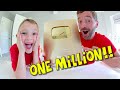 Father &amp; Son GET 1,000,000 SUBSCRIBERS!? (Toy Time Celebration!)