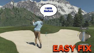 PGA Tour 2k23 Tips | NEVER Struggle in the BUNKERS Again