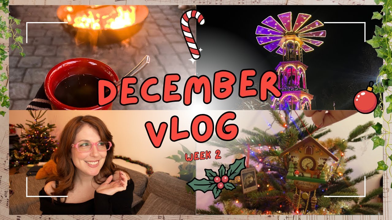 🎄🕯️Местные рождественские ярмарки и новые очки TIJN | декабрьский видеоблог | неделя 2