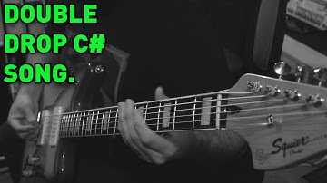 Double Drop C# Djent / Metal Song (Squier Vintage Modified Baritone Jazzmaster) - Andrew Baena