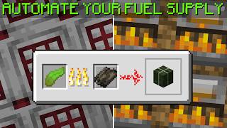 Minecraft 1.21 | Dried Kelp Block Crafter | Tile-able Refueling XP & Fuel Farm