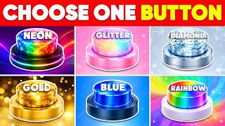 Choose One Button: 🌟 Neon, ✨ Glitter, 💎 Diamond, 💰 Gold, 💙 Blue, or 🌈 Rainbow ~ Moca Quiz screenshot 5