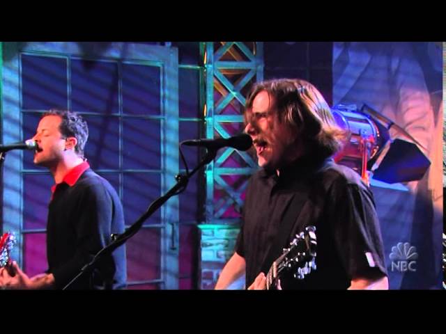 Jimmy Eat World Pain Live on Leno December 10th 2004 class=