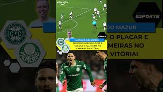 MAURICIO ABRE O PLACAR E COLOCA O PALMEIRAS NO CAMINHO DA VITÓRIA! 🐷🟢🗣