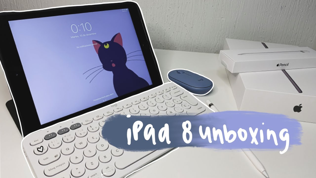 iPad 8 unboxing + accesorios  apple pencil y más 📦❄️ 