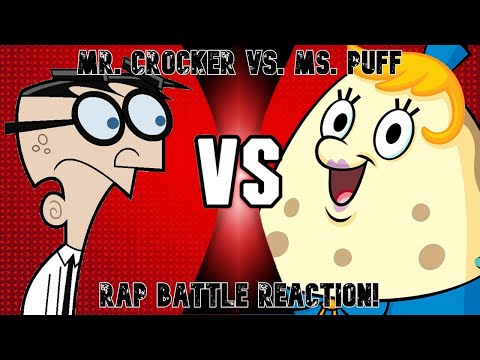 WHITE BOY JUMPSCARE! | Mr. Crocker Vs. Ms. Puff Rap Battle REACTION!