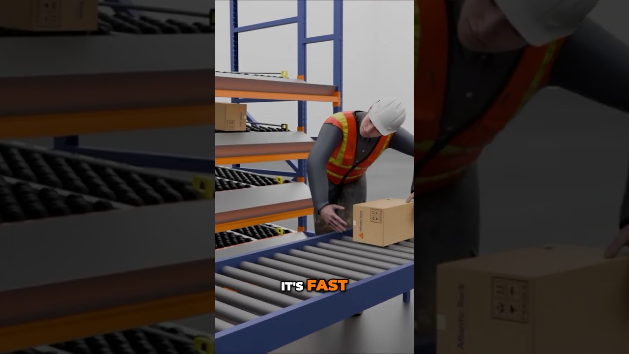 Eliminate Warehouse Clutter with Carton Flow Racking