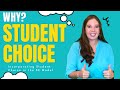 Why offering student choice is important and the key requirements for student choice