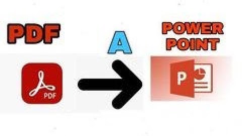 ¿Cómo CONVERTIR un documento de PDF a POWERPOINT? Gratis-Sin anuncios