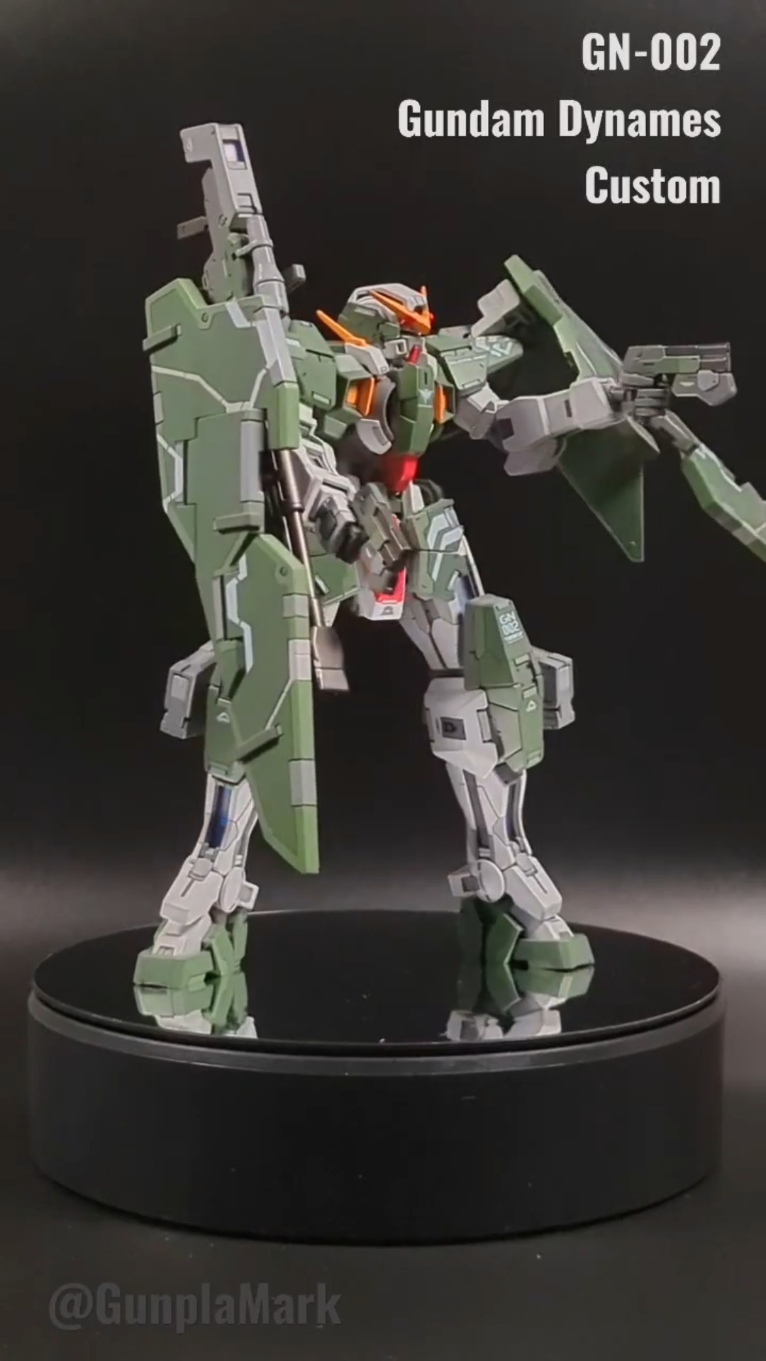MG GN-002 Gundam Dynames Custom - YouTube