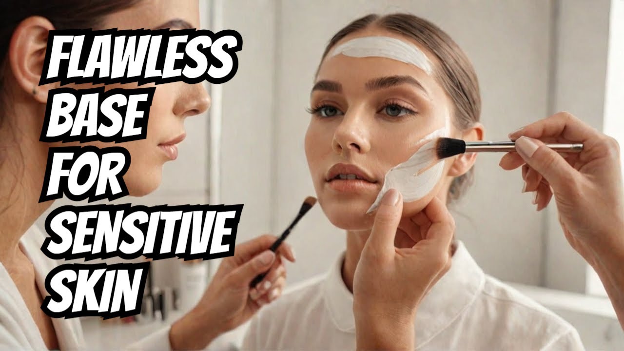 Sensitive Skin Makeup Tutorial for Redness & Flawless Base | Full Step-by-Step with Product List