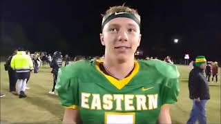 Eastern over Williams in DOUBLE OVERTIME 20-17 Thurs , Sept  29, 2022