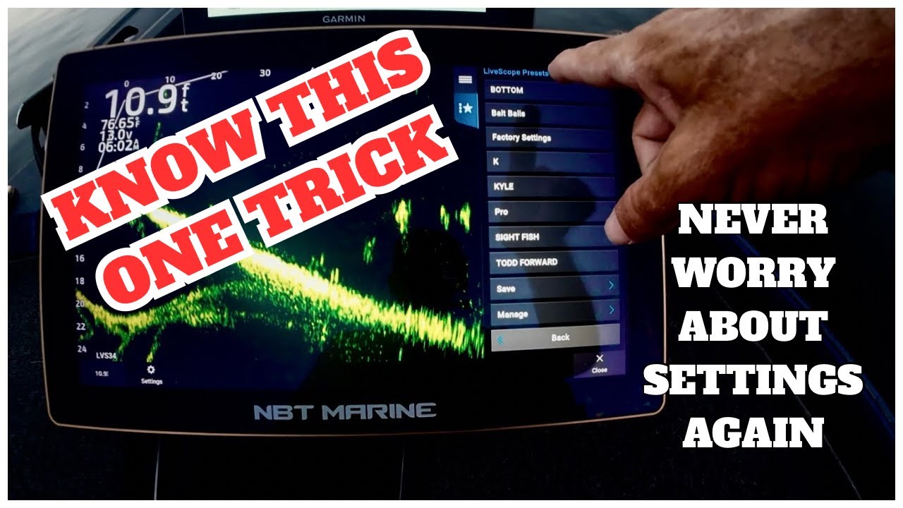 Этот ТРЮК, который вам нужно знать о настройках Livescope (БОЛЬШЕ НИКОГДА НЕ БЕСПОКОИТЬСЯ)