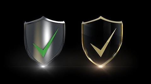 3D Protection Shield Icon | Motion Graphics - Videohive template