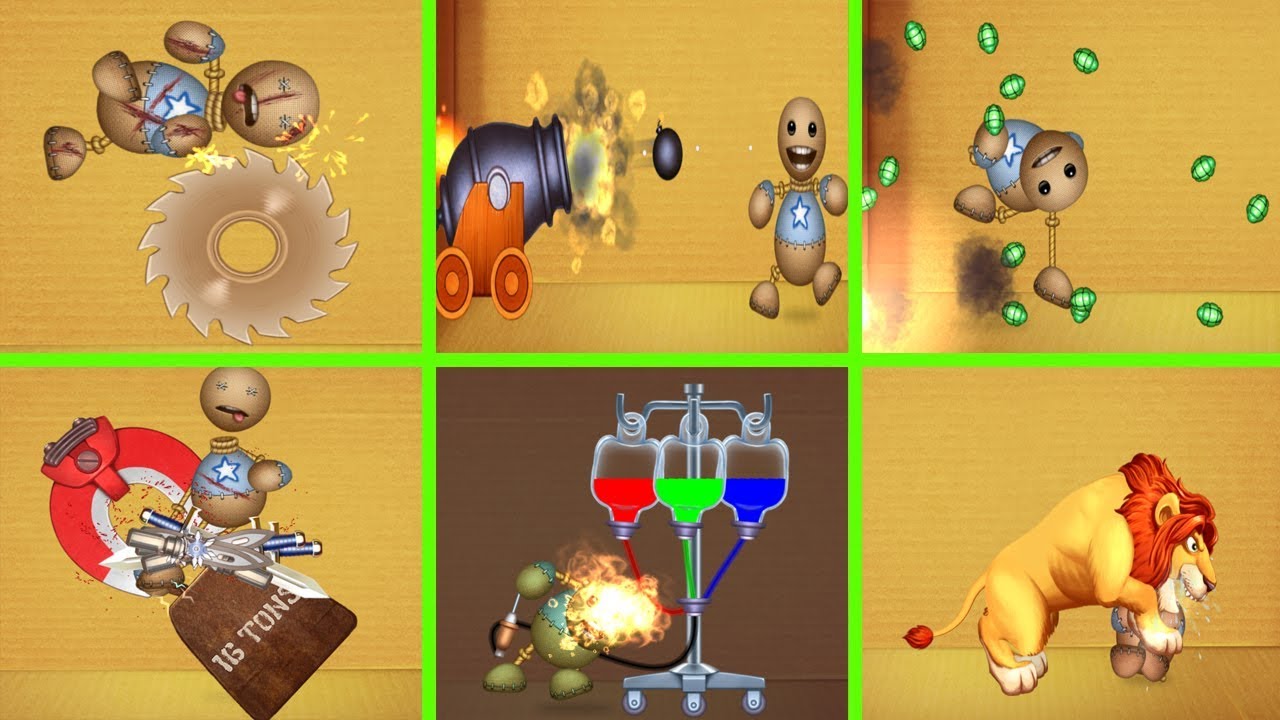 Random Weapons vs The Buddy -  The Kick Buddy