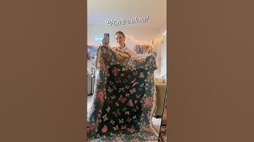 how i made this upcycled butterfly zip up using the reverse appliqué technique! 🦋 #fallintoshorts