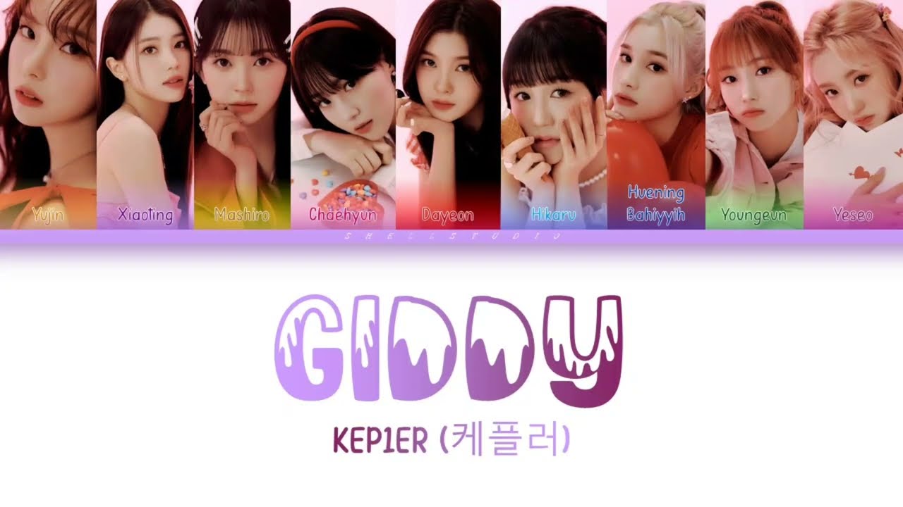 Kep1er (케플러) - Giddy | Color Coded Lyrics