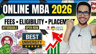 Everything About Online MBA Course 2026 | Fees, Eligibility, Placement | Online MBA Best University