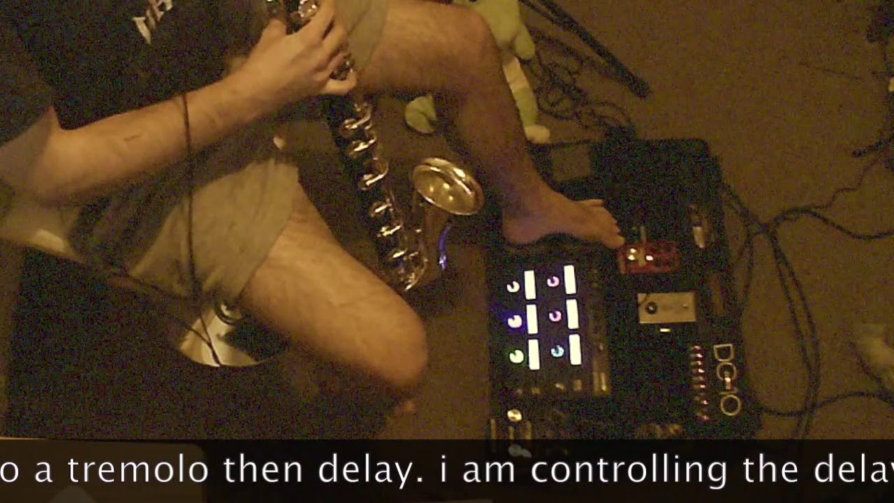 Line 6 HX Effects Bass Clarinet live looping