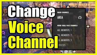 How to Switch Voice Chat Channels or Groups in Elder Scrolls Online (Easy Tutorial)