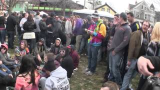 Police at Hash Bash 2013 after 4:20
