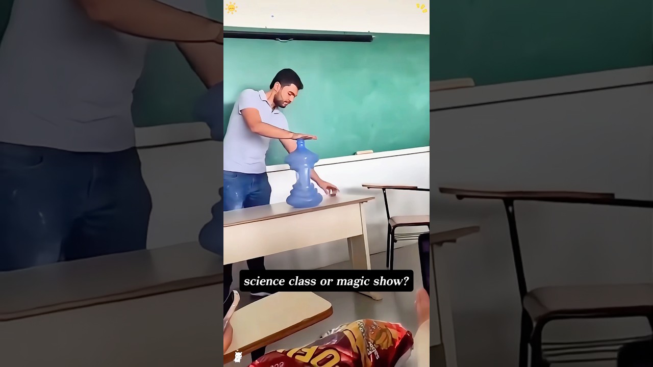 Is it chemistry class or magic? 