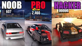 NOOB vs PRO vs HACKER in Drift max world screenshot 4