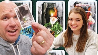 First To Get The Gold Wins! Family Game Night Saboteur I The Williams