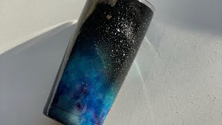 DIY Epoxy Resin Galaxy Tumbler | Full Talk Through Tutorial |