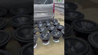 50 + кВт мясистого баса 😈 #автозвук #bass #youtubeshorts #music #extreme #subwoofer #aura