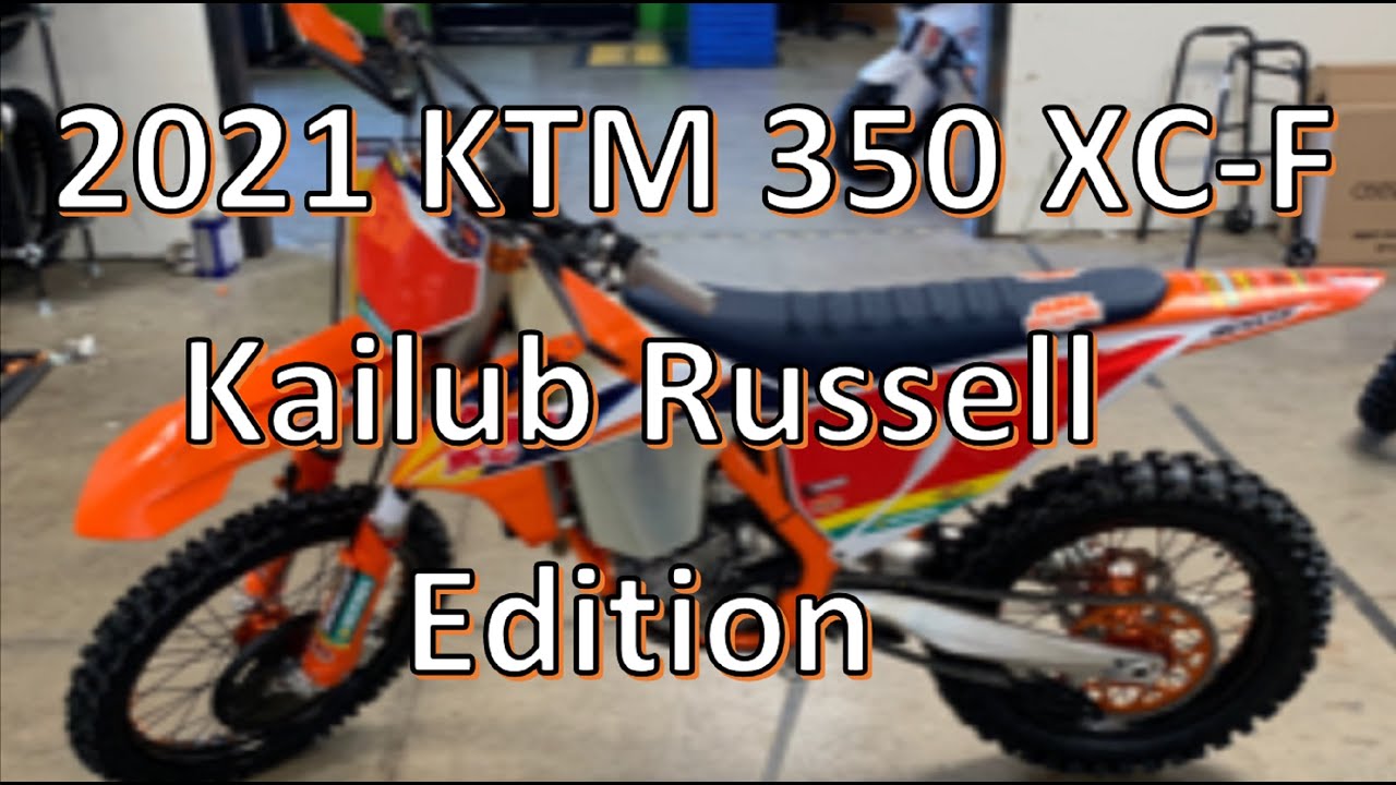 2021 KTM 350 XC-F Kailub Russell