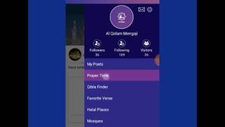 Tutorial Aplikasi Alqolam Social Media with Quran Digital New Update screenshot 2