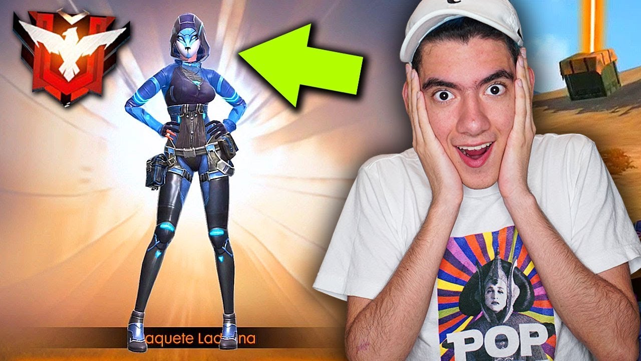 CONSIGO LA NUEVA SKIN LEGENDARIA DE FREE FIRE Y ME SACO UNA PARTIDA