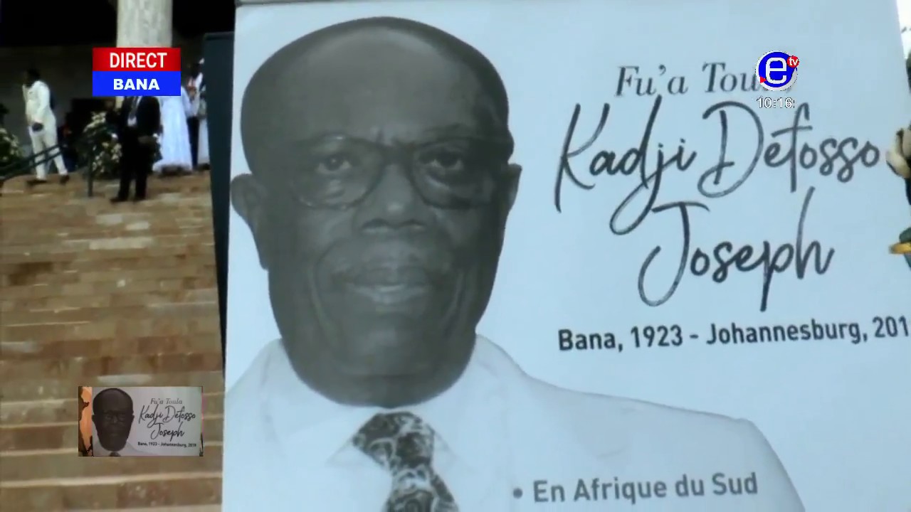 OBSÈQUES OFFICIELLES DE JOSEPH KADJI DEFOSSO A BANA PART1 - ÉQUINOXE TV