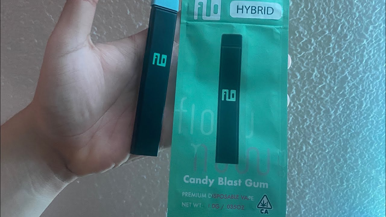 CANDY BLAST GUM DISPOSABLE BY FLO  | BUDGET HYBRID STRAIN REVIEW | OFF THE RADAR REVIEWS