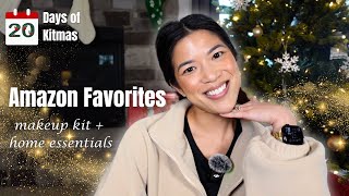 KITMAS DAY 20: AMAZON FAVORITES | makeup kit + home essentials