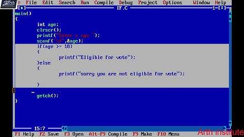 if else statement in c programming - scanf function in c language tutorial - Lesson 4
