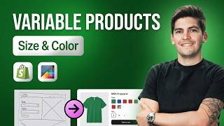 Shopify Tutorial: How to Create Variable Products 🚀 (Sizes, Colors &amp; Variants)