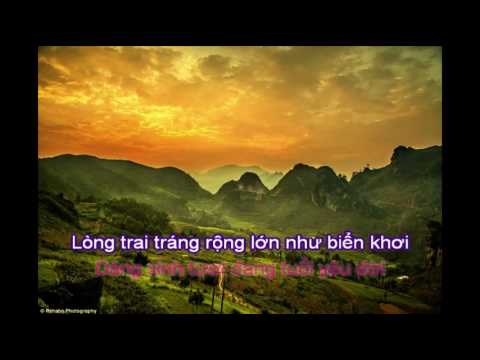 KARAOKE Viet Nam Que Huong Toi   Phong cach Thanh Thuy