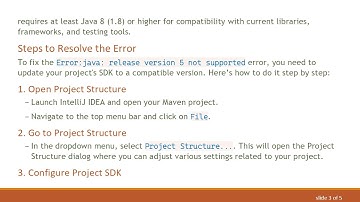 Resolving the Error:java: release version 5 not supported in IntelliJ IDEA