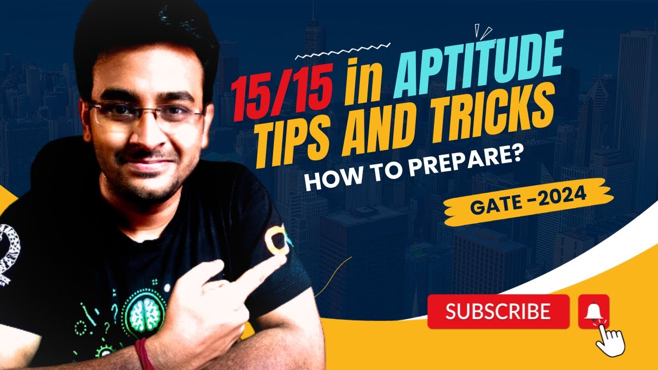 How to Score Full 15/15 Marks in General Aptitude | Gate Preparation ...