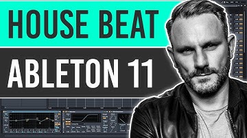 Ableton Live 11 - How To Create A House Beat [Beginners Tutorial]